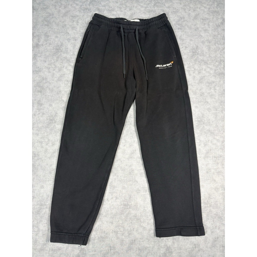 Hollister McLaren Formula 1 Team Sweatpants Mens XS Black F1 Racing Joggers